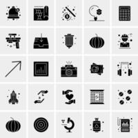 25 Universal Business Icons Vector Creative Icon Illustration to use in web and Mobile Related project