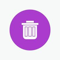 Trash Basket Bin Can Container Dustbin Office vector