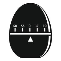 icono de cronómetro moderno, estilo simple vector