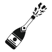 Champagneicon, simple style vector