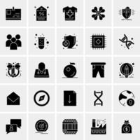 25 Universal Business Icons Vector Creative Icon Illustration to use in web and Mobile Related project