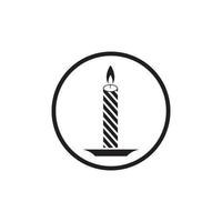 Candle Vectors Illustrations icon background