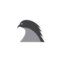 Falcon Eagle Logo Template vector illustration design