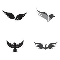 Falcon Eagle Logo Template vector illustration design