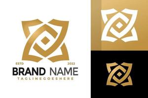 Initials Letter A V VA Shield Logo Design, brand identity logos vector, modern logo, Logo Designs Vector Illustration Template