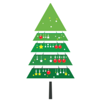 Christmas tree illustration png