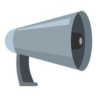 Noise megaphone icon, cartoon style vector