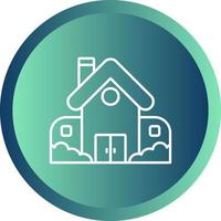 Retirement Home Vector Icon