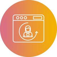 Return Visitor Vector Icon