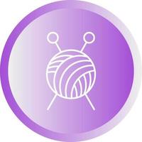 Knitting Vector Icon