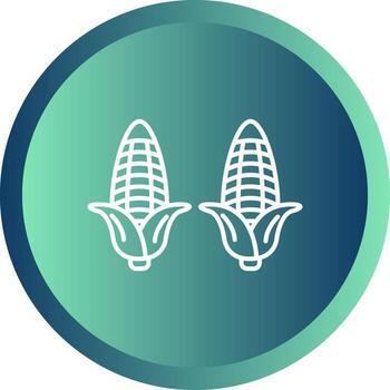 icono de vector de maíz