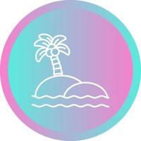 Island Vector Icon