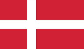 Denmark flag image vector