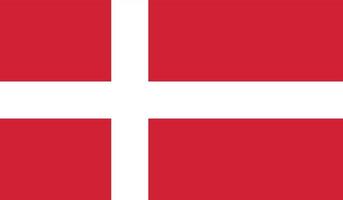 Denmark flag image vector