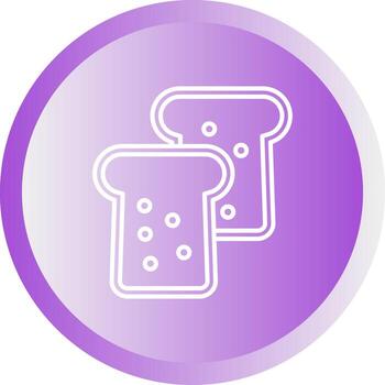 icono de vector de pan