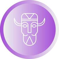 African Mask Vector Icon