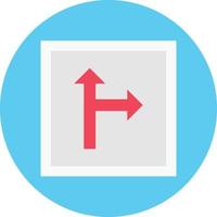ilustración de vector de flecha de dirección en un fondo. símbolos de calidad premium. iconos vectoriales para concepto y diseño gráfico.