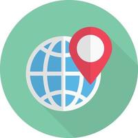 global location vector illustration on a background.Premium quality symbols.vector icons for concept and graphic design.