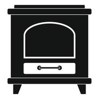 Ancient oven icon, simple style vector