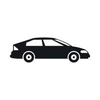 icono de coche, estilo simple vector