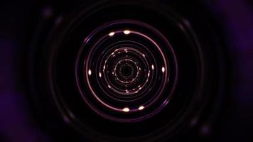 Abstract hypnotic center radial ring tunnel hypnotic backgrund video