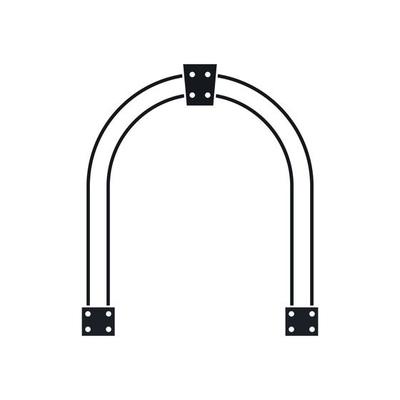 Arch icon, simple style