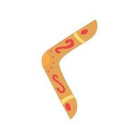 Boomerang icon, cartoon style vector