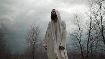 Actor As Jesus Christ Moses Or Christian Bible Prophet video