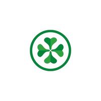 Clover Leaf Logo Template Design Vecto vector