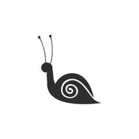 snail logo template vector icon illustration