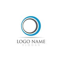 circle logo vector template icon illustration