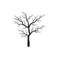 Ilustración de vector de plantilla de logotipo de icono de árbol