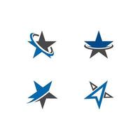 Star Logo Template vector icon illustration