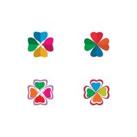 Clover Leaf Logo Template Design Vecto vector