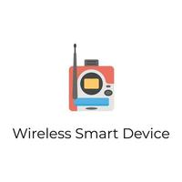 Trendy Smart Device vector