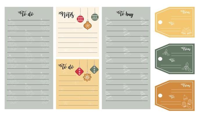 Christmas Checklist Vector Art, Icons, and Graphics for Free Download