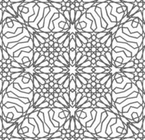 Arabic pattern ramadan mubarak muslim star pattern simple. Flower square design. Islamic pattern background. Circle pattern islamic flower vector. vector