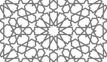 Arabic pattern ramadan mubarak muslim star pattern simple. Flower square design. Islamic pattern background. Circle pattern islamic flower vector. vector