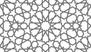 Arabic pattern ramadan mubarak muslim star pattern simple. Flower square design. Islamic pattern background. Circle pattern islamic flower vector. vector