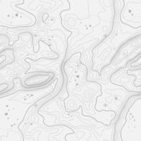 Fondo de mapa topográfico de vector transparente. línea de topografía mapa de patrones sin fisuras. cuadrícula geográfica de fondo de contorno. ruta de senderismo de montaña sobre terreno. patrón ondulado sin costuras.