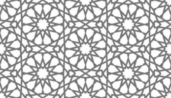 Arabic pattern ramadan mubarak muslim star pattern simple. Flower square design. Islamic pattern background. Circle pattern islamic flower vector. vector