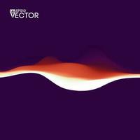 Vector landscape abstract gradient background. Color background texture landscape with fluid shapes.Motion Vector illustration. EPS 10