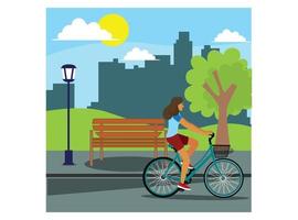 illustration flat waiting for the bus on .  Suitable for Diagrams, Infographics, And Other Graphic assetsa park bench vector