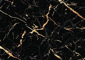 vector de fondo de textura de mármol negro y dorado de lujo. diseño de textura de mármol panorámico para banner, invitación, papel tapiz, encabezados, sitio web, anuncios impresos, plantilla de diseño de empaque