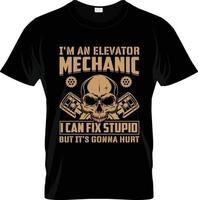 Mechanic t-shirt design, Mechanic t-shirt slogan and apparel design, Mechanic typography, Mechanic vector, Mechanic illustration vector