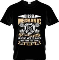 Mechanic t-shirt design, Mechanic t-shirt slogan and apparel design, Mechanic typography, Mechanic vector, Mechanic illustration vector