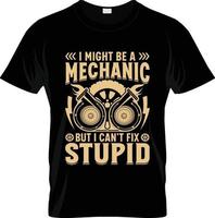 Mechanic t-shirt design, Mechanic t-shirt slogan and apparel design, Mechanic typography, Mechanic vector, Mechanic illustration vector