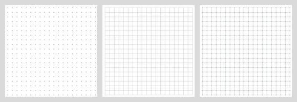 Dot Grid Paper Graph Paper White Background Vector Illustration Stock  Vector by ©nattiyapp 231015924