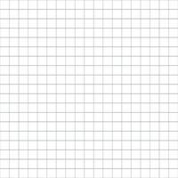 Squared notebook seamless pattern. Grey grid texture. School notebook for mathematics. Grid paper sheet. Vector illustration on white background
