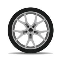 car wheel concept vector design